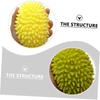 Soft Durian Squishy Stress Balls Squeeze Toys Stretchy Fruit Stress Relief Squeeze Ball Squishy Fidget Toy for Adults Kids