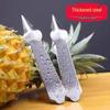 Stainless Steel Pineapple & Sugarcane Peeler: Fruit Eye Remover & Cutter Tool