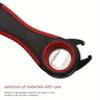 1Pc Multifunctional 5-in-1 Beer Bottle Can Opener Kitchen Anti-Slip Beer Cap Rotary Bottle Opener Kitchen Tool