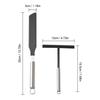 304 Stainless Steel French Crepe Spreader Pancake Like Batter Spreading Tools Pancake Like Batter for Bakery Kitchen + Spatula