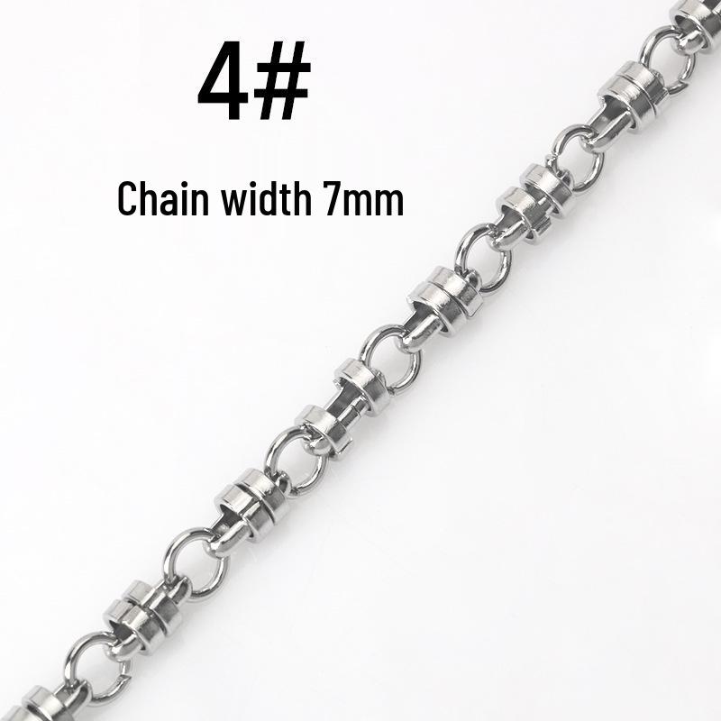 Handmade Stainless Steel O-Chain Necklace/Bracelet Twist Chain Accessories