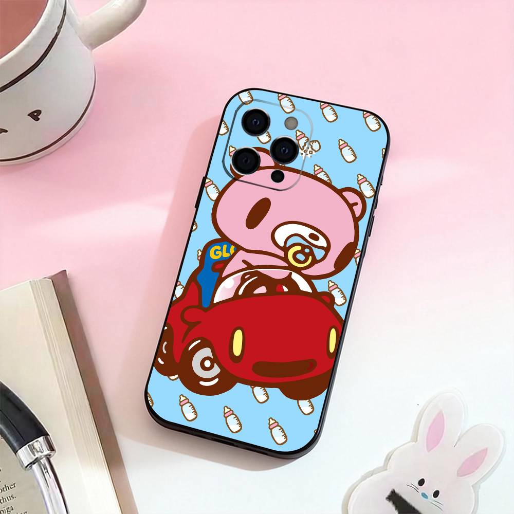 G-Gloomy Cute Bear wallpaper Phone Case Silicone Soft For IPhone 17,16,15,14,13,12,11,XS,Plus Pro Max