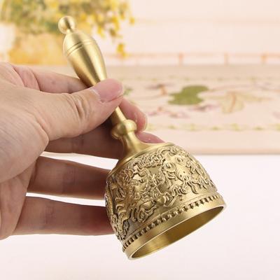 5cm Pure Brass Bells Chimes Hand Bell Percussion Instrument Musical Yoga Meditation Healing Sounds Ringtones