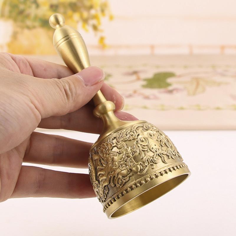 

5 см Чистые латунные колокольчики колокольчики ударный инструмент музыкальный йога медитация целебные звуки мелодии 12.5X5CM