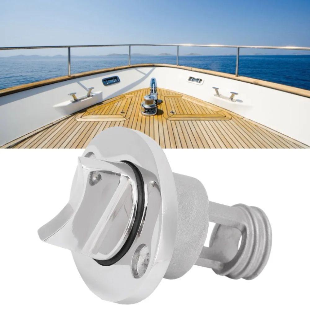 Stainless Steel Bung Hole Rubber Material Boat Drainage Drainage System Drain Plug Dinghy Boat