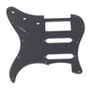 Plastic Guitar Pickguard 11 Mounting Holes 3 Layer HSS Scratch Guard Plate Replacement for ST Electr