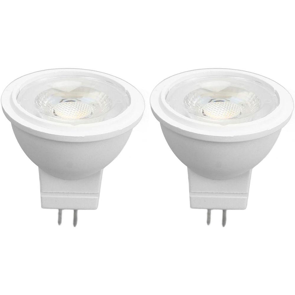 2 Pak GU4 LED Pærer MR11 LED Lyspærer Lavspændingspærer Skabsbelysning