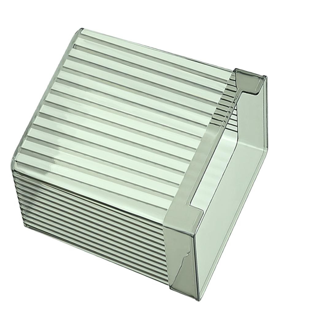 Fridge Organizer Large Capacity Translucent Multifunction Freshness Keeping Refrigerator Storage Organizer Bin for