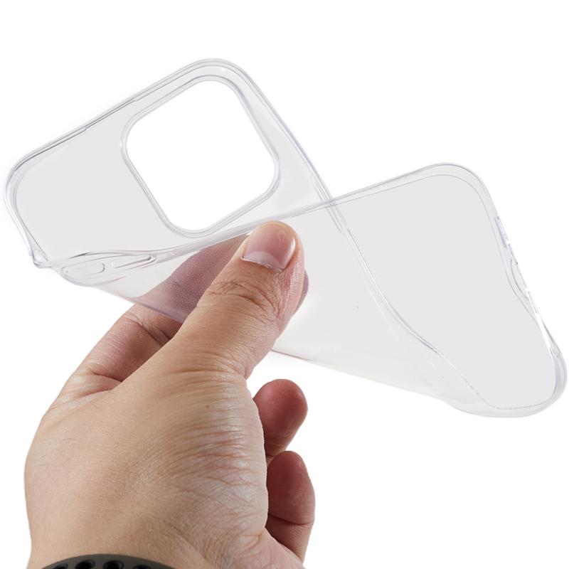 10Pcs Phone TPU Case for iPhone 12/12 Pro,Watermark-free 0.8mm Ultra-thin Clear Phone Cover