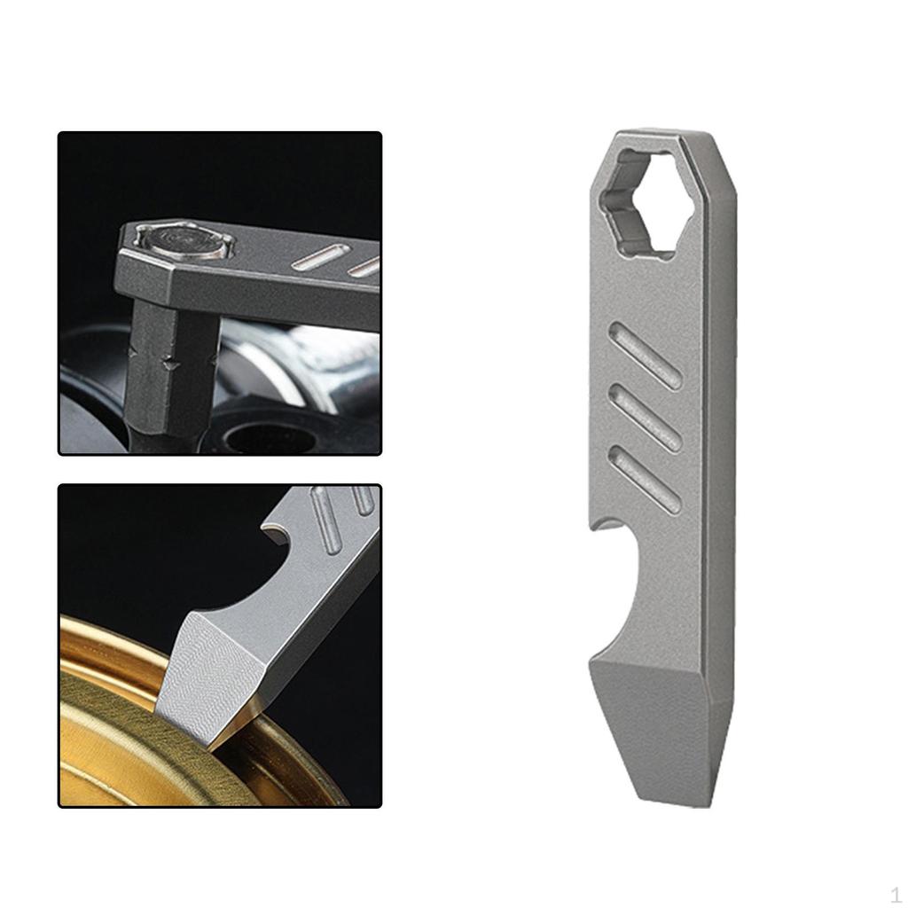 Flaschenöffner Multitool zum Aufhängen Mini für Schlüsselanhänger Reise Picknick Outdoor