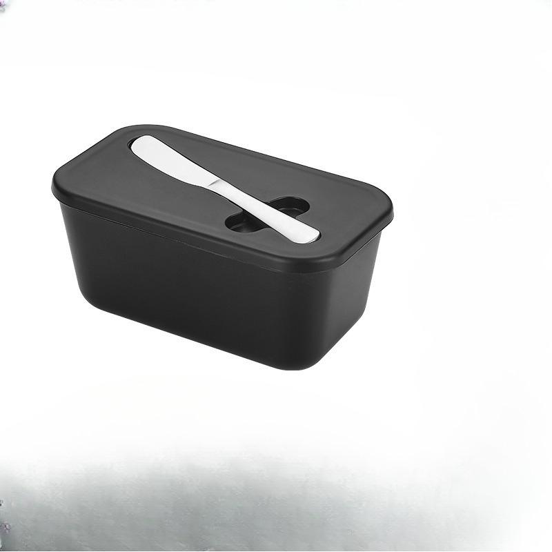 Knife-equipped Butter Box, Large-capacity Food-grade Cheese Box, Refrigerator Butter Storage Box