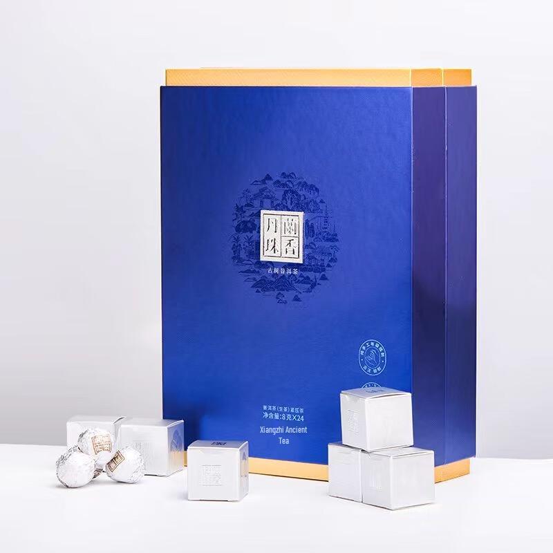 Lancang Ancient Tea 2021 Orchid Danzhu Raw Pu er Tea
