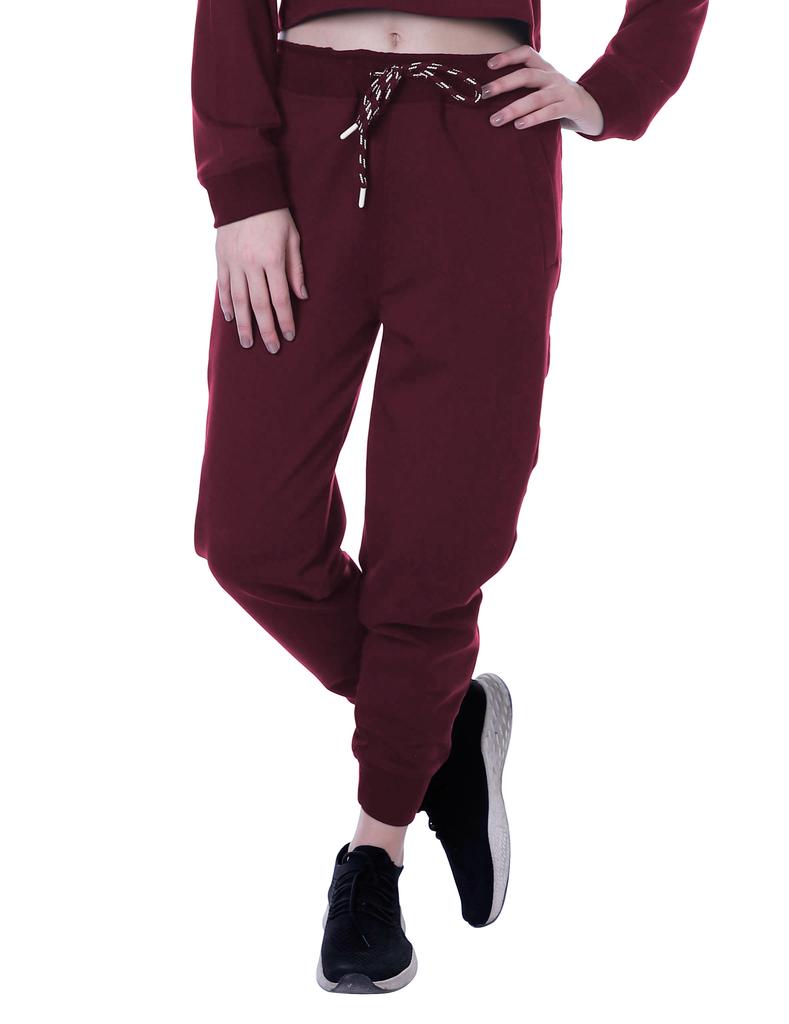 Moomaya Solid Striped Colorblock Sweatpants With Pocket Jogger Pants For