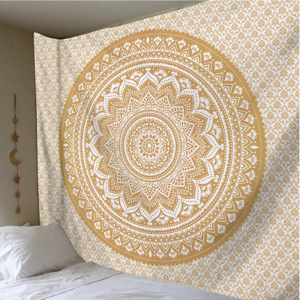 Mandala Style Pattern Printing Hanging Tapestry for Home Decoration