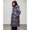 Demana Women's Mid-Length Zero-Pressure Feel Hooded Down Jacket