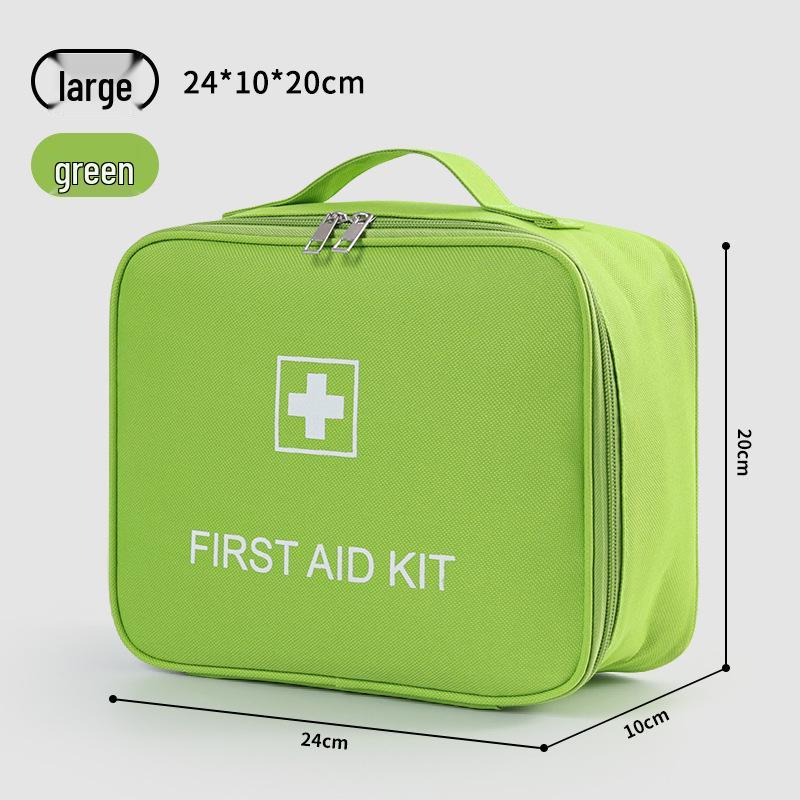 Large Capacity Travel First Aid Kit & Portable Medicine Storage Bag