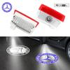 C200 E200 For Mercedes Benz 2P Car Door Lamp Projector Welcome Step Up Puddle Light For Mercedes Benz ML W166 GLE C167 B E A C C