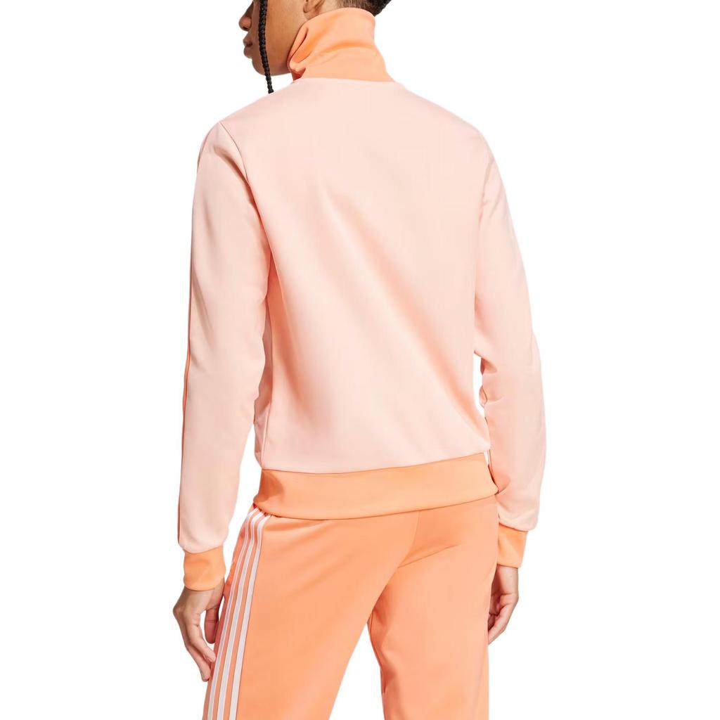 adidas Womens Beckenbauer Track Top Glow Pink Women Streetwear JC5808