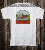 Retro Travel Tee T Shirt 100% Cotton Soo Locks Sault St Marie Michigan Unisex T-Shirt