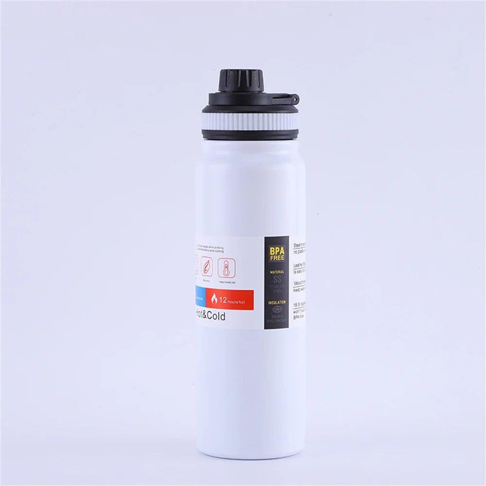 600ML/800ML Venkovní termoska Přenosná konvice Láhev na vodu s čajovým filtrem 304 Nerezová ocel Termohrnek Nepropustná termoska Sportovní