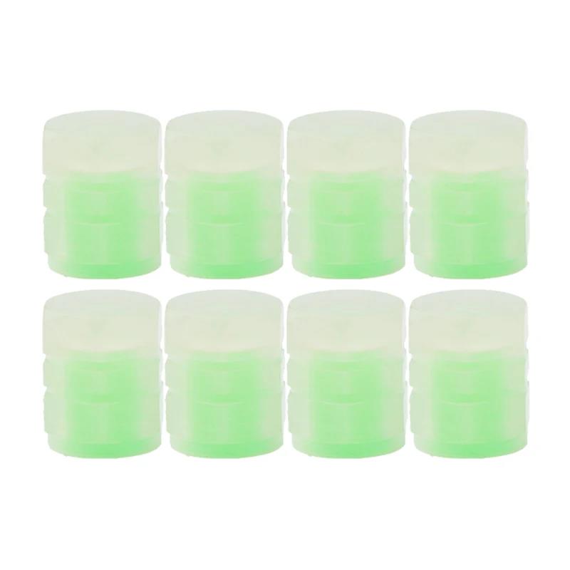 Luminous Valve Caps Fluorescent Night Car Tire Valve Caps Motorcycle Bike Glowing Decor Wheel Nozzles Tyre Cap Car Accessories Stem Caps1