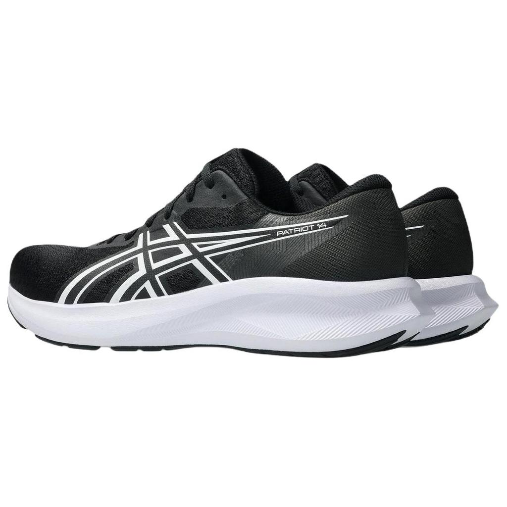 Asics Patriot 14 Comfortable Breathable Running Shoes Men Sneakers Black 1011C050-002