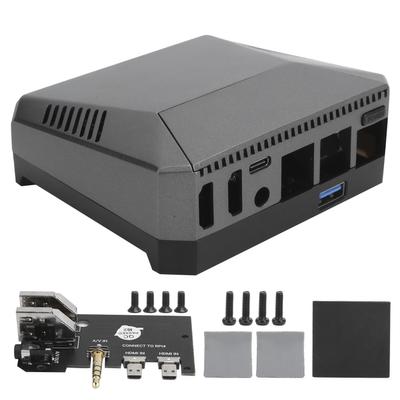 Hliníkové pouzdro pro Raspberry Pi 4B Argon One M.2 SSD s vestavěným infračerveným přijímačem M.2(Pro Argon