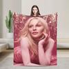 M-Madonna Confessions Ii Album Blanket Fleece All Season  Breathable Warm Throw Blanket For Home Office Quilt