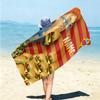 Personalized Fireman Sam Birthday Bash Beach Towel Microfiber Beach Towel Thin Absorbent for Beach Swimming Yoga Bath Sports. 0910191