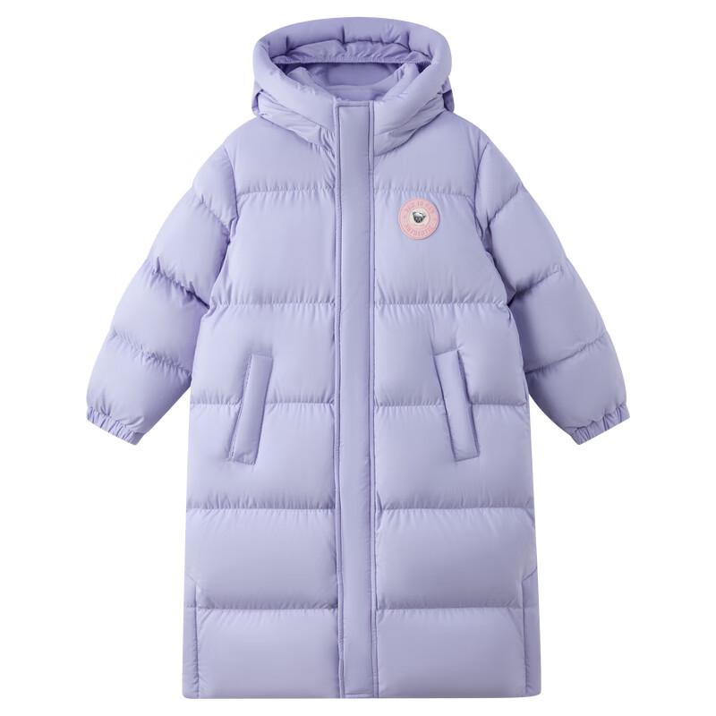 

PawinPaw Kids Cartoon Bear Unisex Mid-Length Down Jacket 130