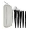 JUNGSAEMMOOL Masterclass Gesichtsbürsten Tragbares Set Professionelles Foundation Make-up Pinselset 5 Pinsel + Tasche