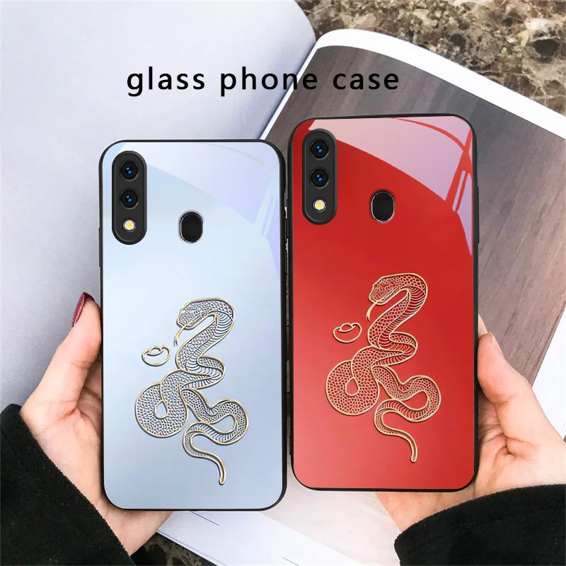 Xuanjin Secret Pattern For Samsung Galaxy A30 A31 A32 A33 A34 A35 A42 A30s A20 A25 A26 A51 A56 A54 A72 A73 70 Glass Phone Case