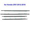 Car Window Weatherstrip Silver Plated Side Door Glass Window Sealing Strip Weather Strip Moulding Trim For Honda CRV 2007-2022