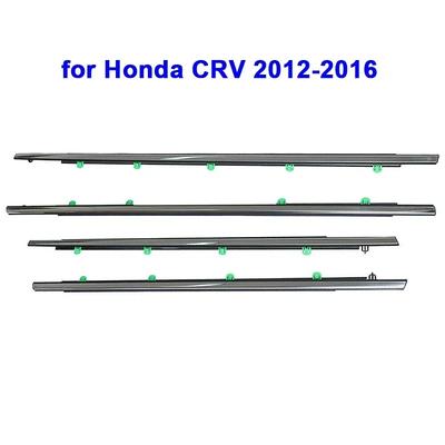 Auto Fenster Wetterleiste Versilbert Seitenfenster Dichtungsleiste Wetterleiste Zierleiste Für Honda CRV 2007-2022