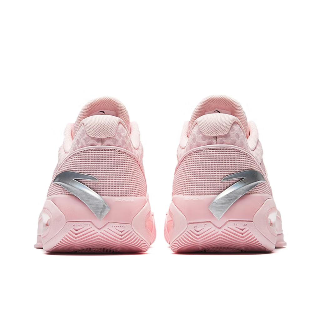 Anta KT10 Low Comfortable Fashion Versatile Shock Absorption Non-Slip Wear-Resistant Balance Low-Top Basketball Shoes Men Sneaker Pink 112521101-3