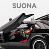 1/24 Mercedes-Benz SLR Supersportwagen Legierungsauto Modell Ton und Licht Rückzug Kinder Spielzeug Sammlerstücke Geburtstagsgeschenk