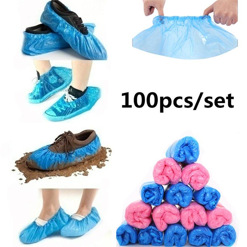 Buy 100PCS/Set Disposable Shoe Covers Carpet Floor Protector Foot