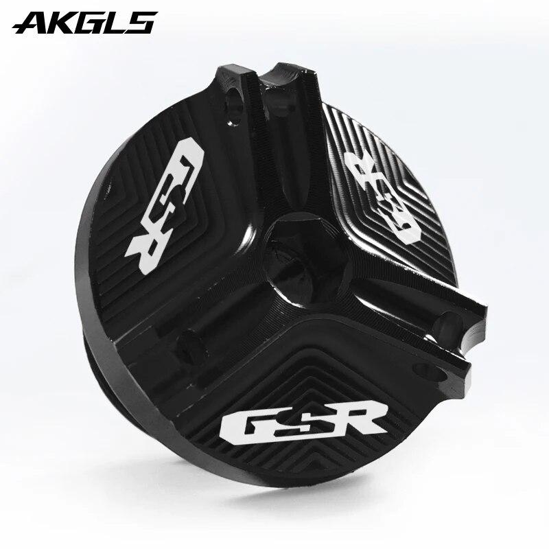 For Suzuki GSR 750 400 600 GSR750 GSR400 GSR600 motorcycle front brake fuel tank cap and engine oil filler cap accessories