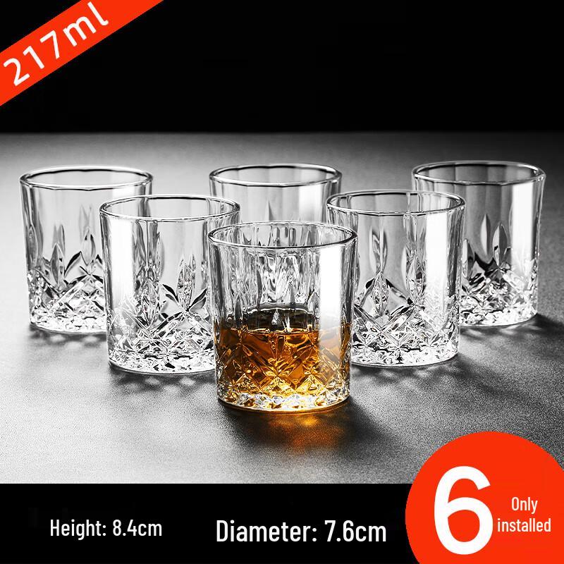 Star Diamond Whiskey Glass Set