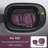 For Xiaomi YU7 Charging Port Waterproof Cover Silicone Integrated Dustproof Protector Car Accessories