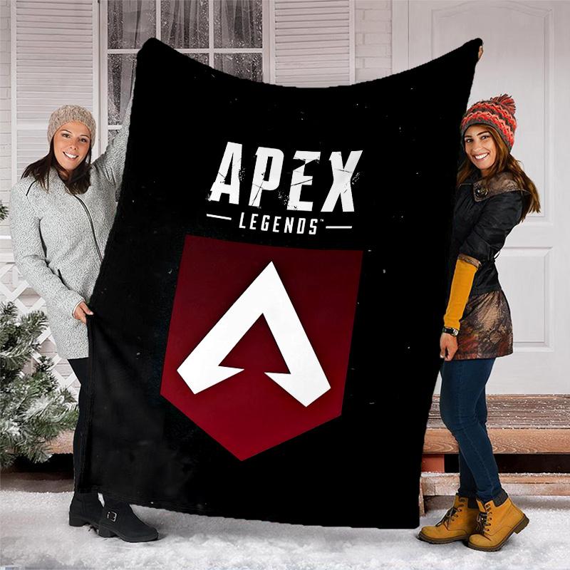 1pc Apex Theme Blanket - Digital Print, Polyester, Cozy for All Seasons, Perfect for Outdoor, and Travel