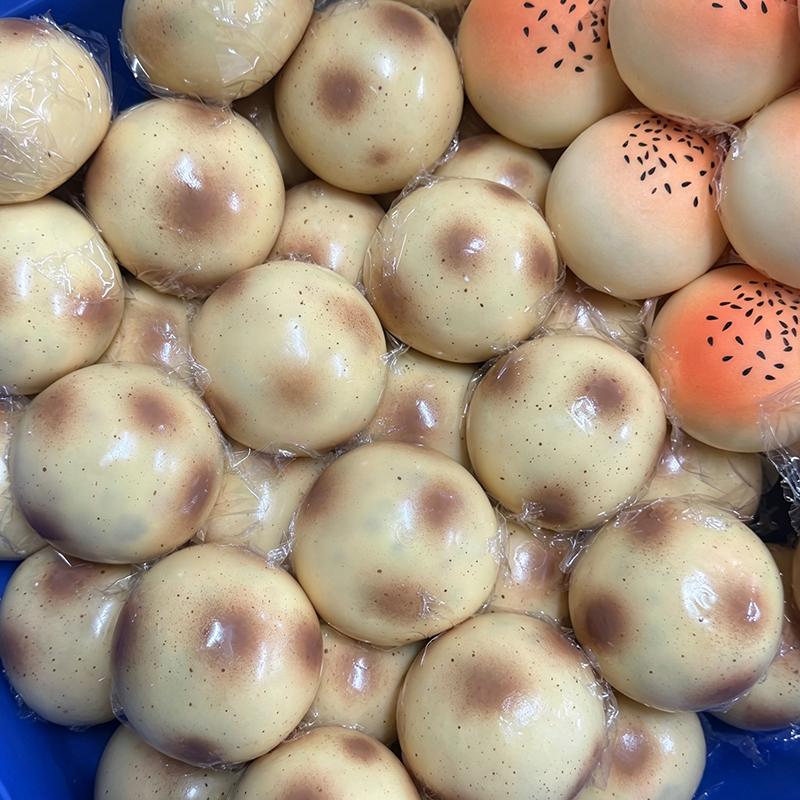 Fried Potato Shaped Stress Ball Squeeze Toy Moldable Non-Bounce Squeeze Ball Asmr Sensory Anti Stress Fidget Toys For Adult