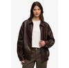 Куртка Женская Superdry Бомбер Oversized С Воротником (W5012158A) Коричневый