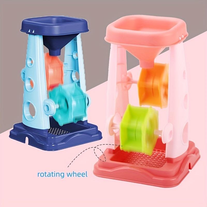 Kids Beach Sand Toy Set Sand Bucket Shovel Rake Sieve Watering Can Outdoor Sandpit Play Tools Summer Sand Toys for Toddlers