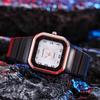 UTHAI BK53 Fashion Women Watch Square Silicone Student Couple Watches Simple Quartz Watch Elegant Clock Gift Watches for Woman