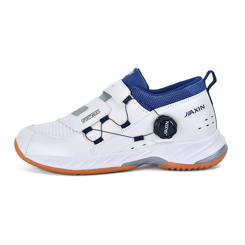 

Blue Badminton Shoes: Breathable Mesh, Rotary Buckle, Non-Slip Beef Tendon Sole, Shock-Absorbing, Wear-Resistant, Ideal for Competition & Training. 36