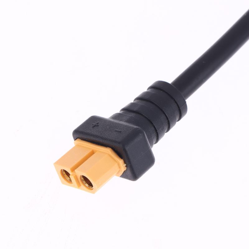 1 Stück Batterieladeadapterkabel Xt60 Stecker und Buchse zu Dc5521/Dc5525 Stromkabeladapter 15Awg