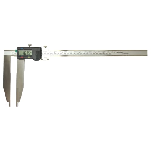 FregocS Multi-Function Digital Long Jaw Caliper, 300mm, Outside and Inside Measurement, Millimeter and Inch, DLONGCA-01