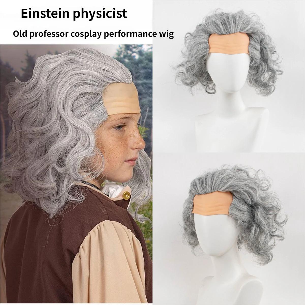 

Professor Physicist Einstein s Wig Adult size серебряный