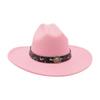 Outdoor Travel Fashion Sweet And Spicy Decorative Top Hat Wear Street Shot Retro Jazz Hat Popular Western Cowboy Hat